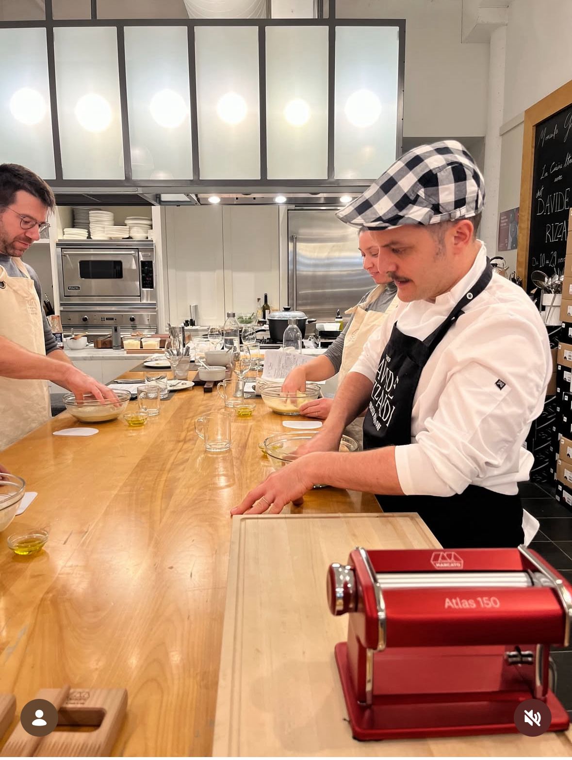 Italian cooking workshop