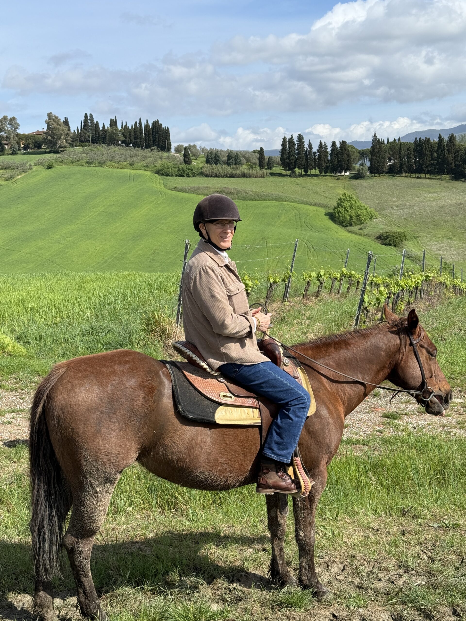 Horseback riding in Tuscany